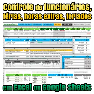 Controle de funcionários