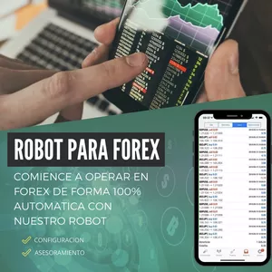 Imagen de portada para Curso online Robot Forex 100% Automatico