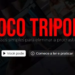 Imagem principal do produto Foco Tripodi - 10 passos simples para eliminar a procrastinação.