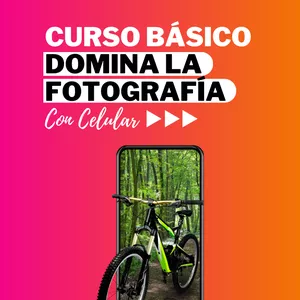 Imagen de portada para Curso online Curso Básico: Domina la fotografía con celular