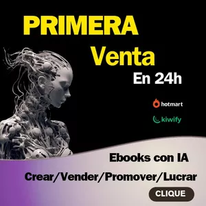 Imagen de portada para Ebook Crea y Vende Tu eBook en 24 Horas con IA