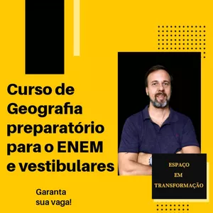 Imagem de capa para o Curso online Curso de Geografia preparatório para o ENEM  e vestibulares