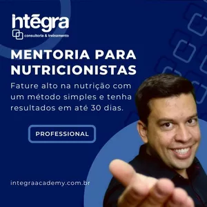 Imagem de capa para o Serviço online Mentoria para Nutricionistas - Professional