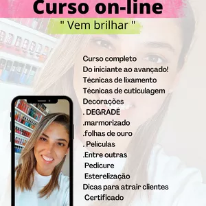 Curso Curso de manicure e pedicure "Vem brilhar"