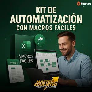 Imagen de portada para Ebook KIT DE AUTOMATIZACIÓN CON MACROS FÁCILES