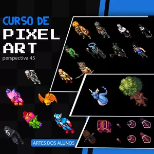 Imagem do curso Pixel Art para Tibia e similares