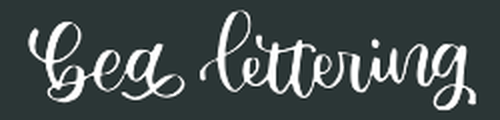Bealettering  logo