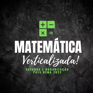 Imagem de capa para o Ebook Matemática verticalizada para  PAES  UEMA 