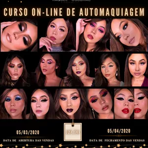 Imagem de capa para o Curso online Curso de Automaquiagem  | Raquel Osodrac 