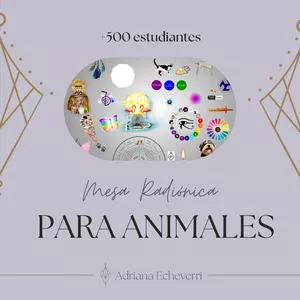 Imagen de portada para Curso online Mesa Radiónica para Animales