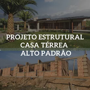 Imagem de capa para o Curso online Projeto Casa Térrea - Alto Padrão