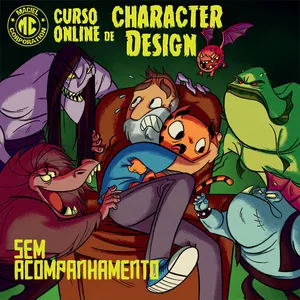 Imagem do curso Curso de Character Design (versão sem acompanhamento)