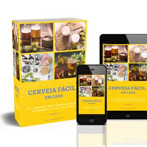 Imagem de capa para o Ebook Cerveja fácil! Em casa.