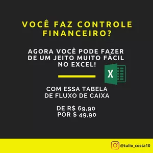 Imagem de capa para o Curso online FLUXO DE CAIXA MENSAL - PESSOAL E EMPRESARIAL