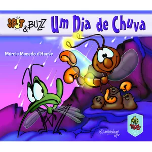 Imagem de capa para o Ebook Mig&amp;Meg - LIVRO AUDIOVISUAL “UM DIA DE CHUVA” 