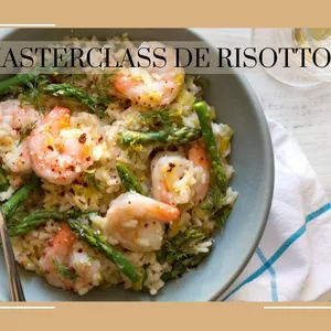 Imagen de portada para Curso online MASTERCLASS RISOTTOS