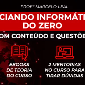 Imagem de capa para o Curso online PROJETO 00 - INICIANDO A INFORMÁTICA DO ZERO AO AVANÇADO. 