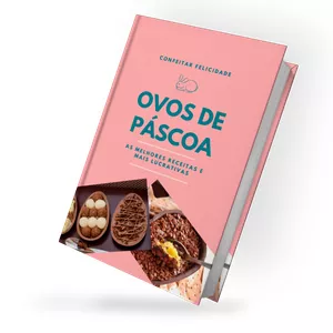 Imagem de capa para o Ebook Ebook de Ovos de Páscoa