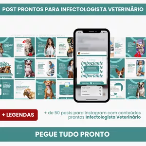 Imagem de PACK PARA INFECTOLOGISTA VETERINÁRIO criado por Creative Packs Arts na hotmart