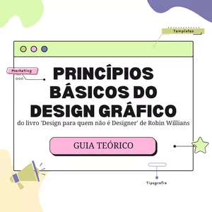 Imagem de capa para o Ebook Princípios básicos do Design Gráfico: um guia teórico