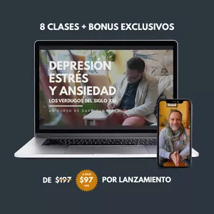 Imagen de portada para Curso online Depresión, Estrés y Ansiedad. Los Verdugos del Siglo XXI