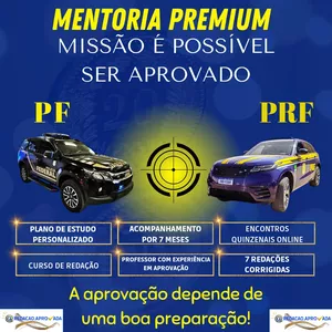 Imagem de capa para o Serviço online Mentoria Premium: PF e PRF