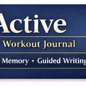 Cover image for Ebook Mind Active: 35-Day Brain Workout Journal (Large Print)