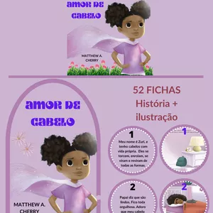 Imagem de capa para o Ebook KIT HISTÓRIA NA LATA + LUVA : AMOR DE CABELO 