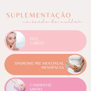 Imagem de capa para o Ebook Suplementação na saúde da Mulher