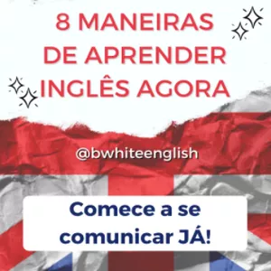 Imagem de capa para o Ebook Como aprender inglês agora? 