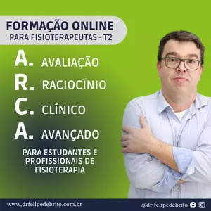 Imagem principal do produto A.R.C.A - CURSO DE AVALIAÇÃO E RACIOCÍNIO CLÍNICO AVANÇADO PARA FISIOTERAPEUTAS