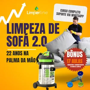 CURSO DE LIMPEZA DE ESTOFADOS 2.0