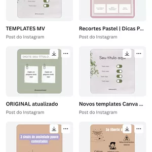 TEMPLATES CANVA EASY + CURSOS