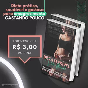 Imagem de capa para o Ebook DIETA FLEXÍVEL - Emagreça sem sofrimento