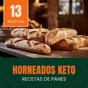 Imagen de portada para Ebook Horneados Keto – 13 Recetas de panes