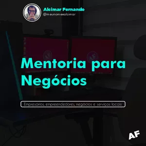 Imagem de capa para o Curso online Mentoria semanal para negócios e serviços