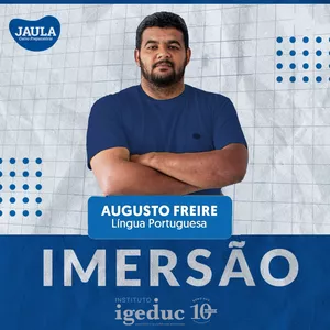Imagem de capa para o Curso online IMERSÃO - IGEDUC - LÍNGUA PORTUGUESA