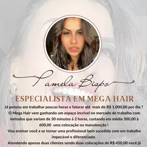 Imagem do curso Mega Hair invisível 