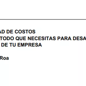 Imagen de portada para Ebook Casos practicos de costos