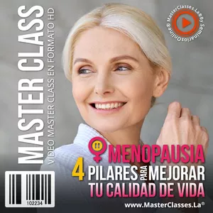 Imagen de portada para Curso online Menopausia, 4 Pilares para Mejorar tu Calidad de Vida
