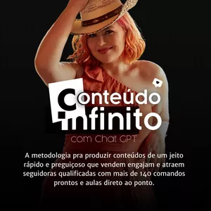 Imagem de capa para o Curso online Conteúdo Infinito com Chat GPT