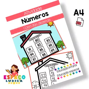 Imagem de capa para o Ebook Matemática - Casa das dezenas
