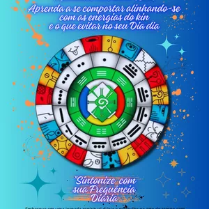 Imagem de capa para o Ebook Despertar Diário com o Tzolkin - Lei do Tempo