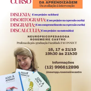 Imagem de capa para o Curso online Especialização em Dislexia, Discalculia, disortografia e Outros Desafios de Aprendizagem