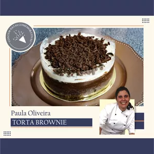 Imagem de capa para o Curso online TORTA BROWNIE