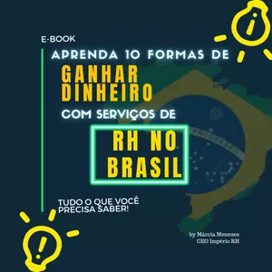 Imagem de capa para o Ebook 10 Formas de ganhar dinheiro com serviços de RH no Brasil