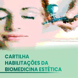 Imagem principal do produto CARTILHA HABILITAÇÕES DA BIOMEDICINA ESTÉTICA