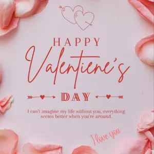 Cover image for Online course Pink Valentine Card