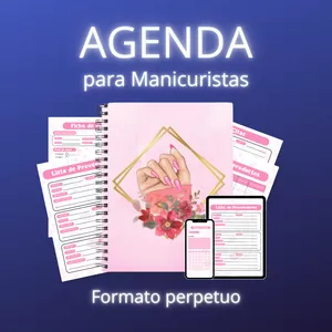 Imagen de portada para Ebook Agenda perpetua para manicuristas