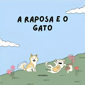 Imagem de capa para o Ebook a raposa e o gato